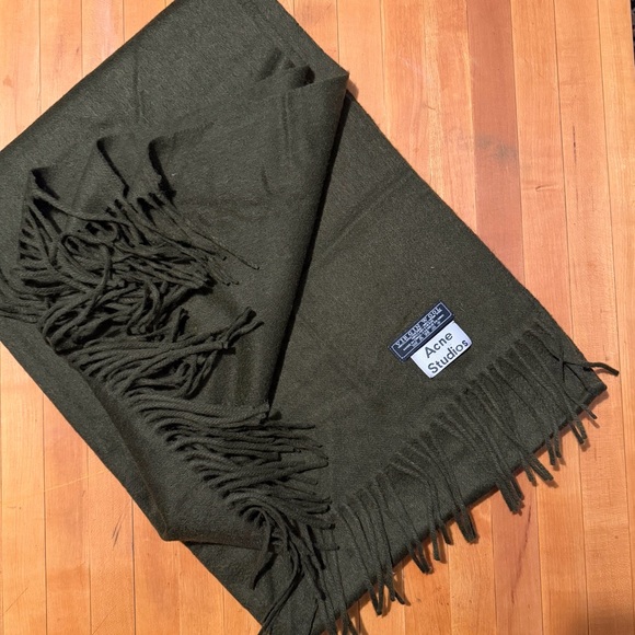 Acne Studios virgin wool stole/scarf - Picture 3 of 4
